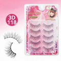 5pairs False Eyelashes beauty NATURAL BLACK LONG FALSE EYELASHES Mink Fluffy Mink Lashes（副本）（副本）（副本）（副本）（副本）